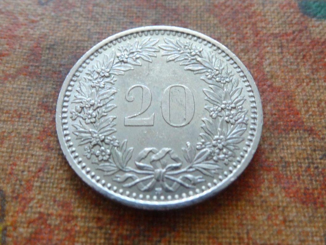 Toutes les monnaies: 20 Rp. 2013 – D'occasion à Romanel-sur-Lausanne par Swift13 1