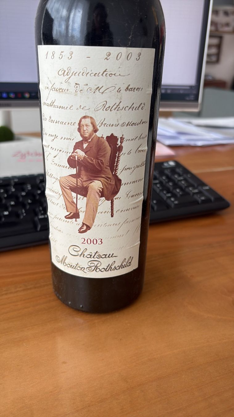 Mouton Rothschild Wein: Château Mouton Rothschild 2003 – Neu (gemäss Beschreibung) aus Illnau von oli_2yfk
