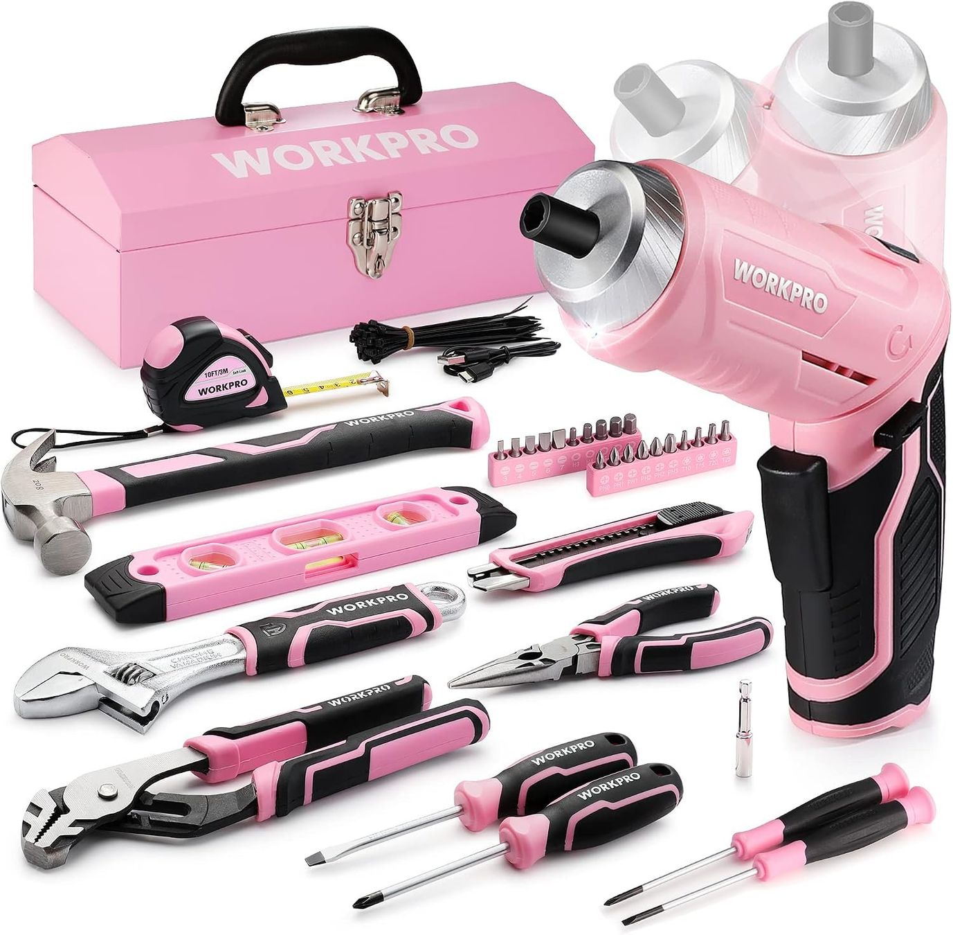 Alle Werkzeuge: Werkzeug Set Rosa 73-tlg – Neu und originalverpackt aus Hundwil von tec_mm27