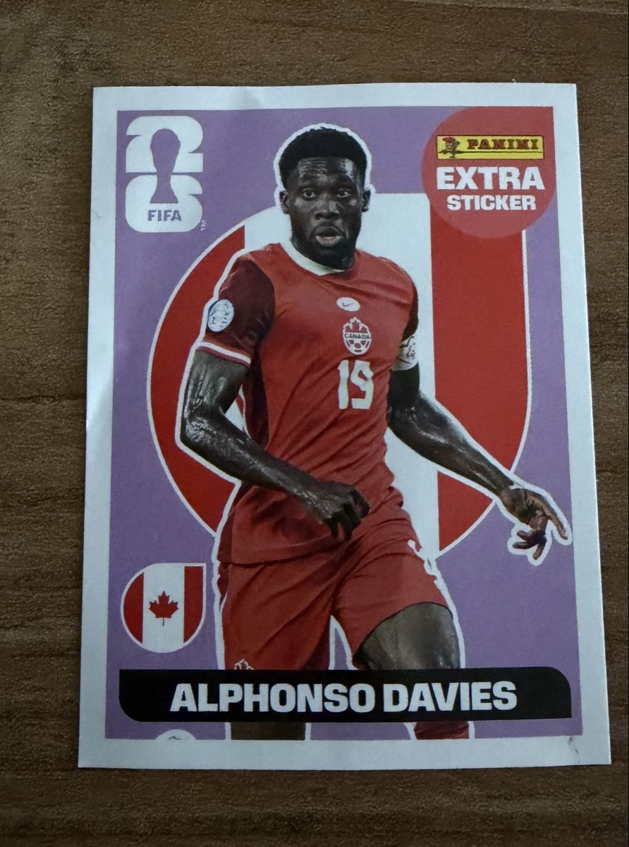Panini Sammelbilder & Trading cards: Extra Sticker, Alphonso Davies – Gebraucht aus Granges-Paccot von Baeri1741