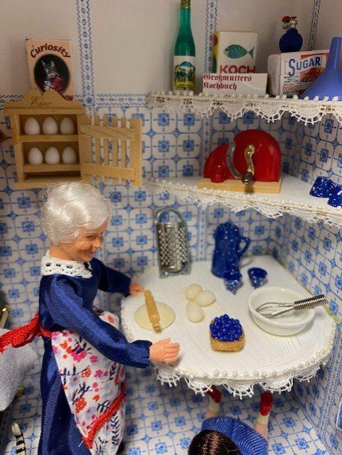 Puppenhäuser & -möbel: Nostalgische Küche mit vielen Miniaturen – Neu (gemäss Beschreibung) aus Winterthur von Naturewoman 3