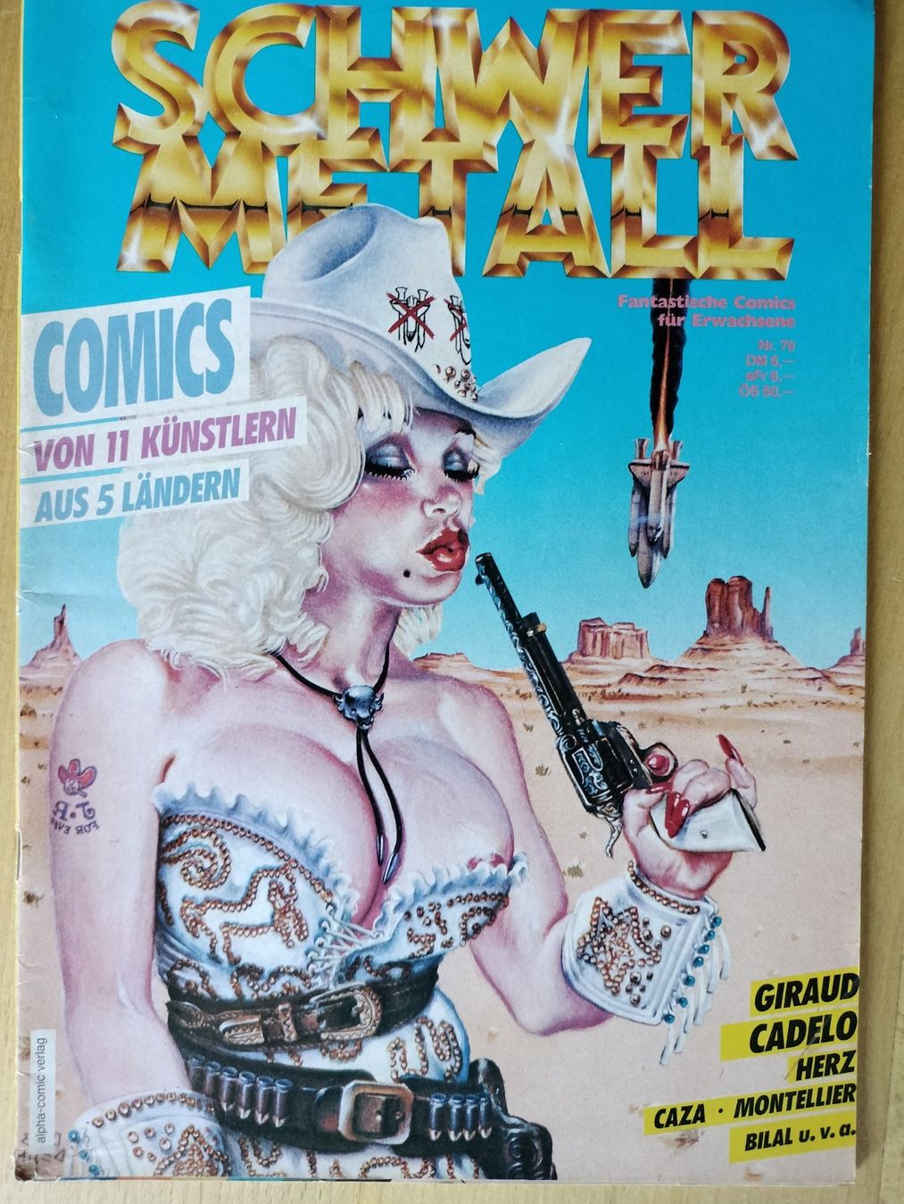 Fumetti: Schwer Metall Comic 1986 – Usato da Schwanden Sigrisw venduto da len_9yqg