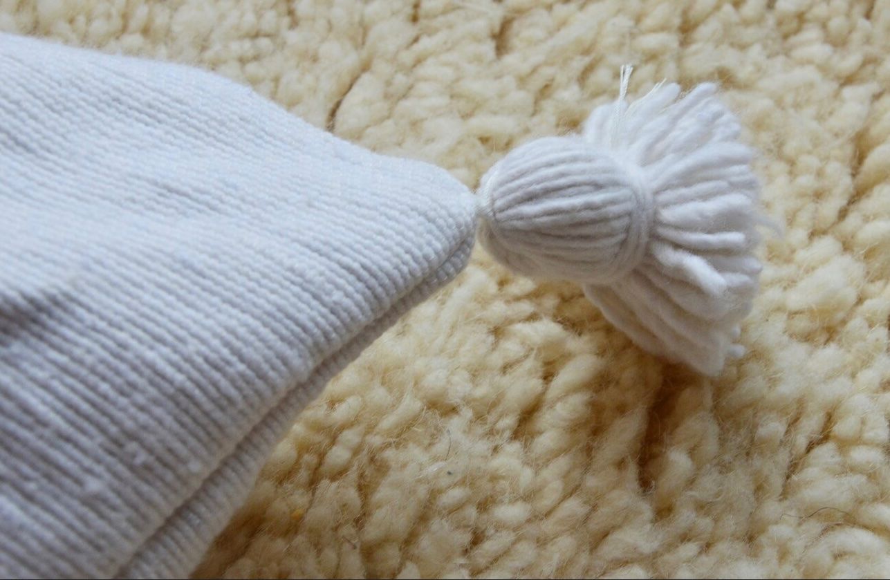 Cuscini: Kissenhülle mit Pompoms, handgefertigt – Nuovo e nell'imballaggio originale da Opfikon venduto da Zentou 6