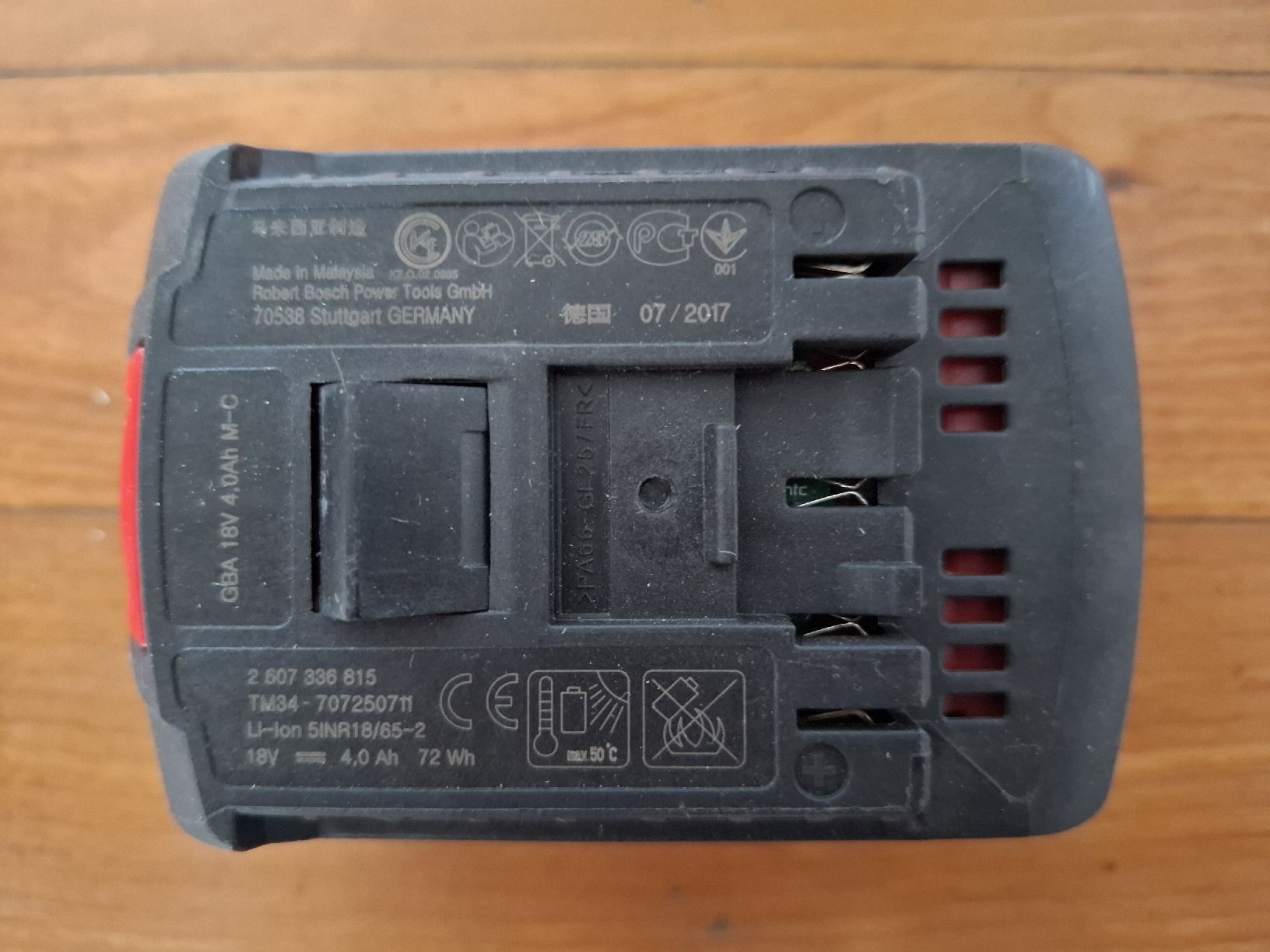 Bosch Tutti gli attrezzi: Batterie Bosch 18V 4.0Ah défectueuse – Difettoso da Courfaivre venduto da jor_b7wl 1