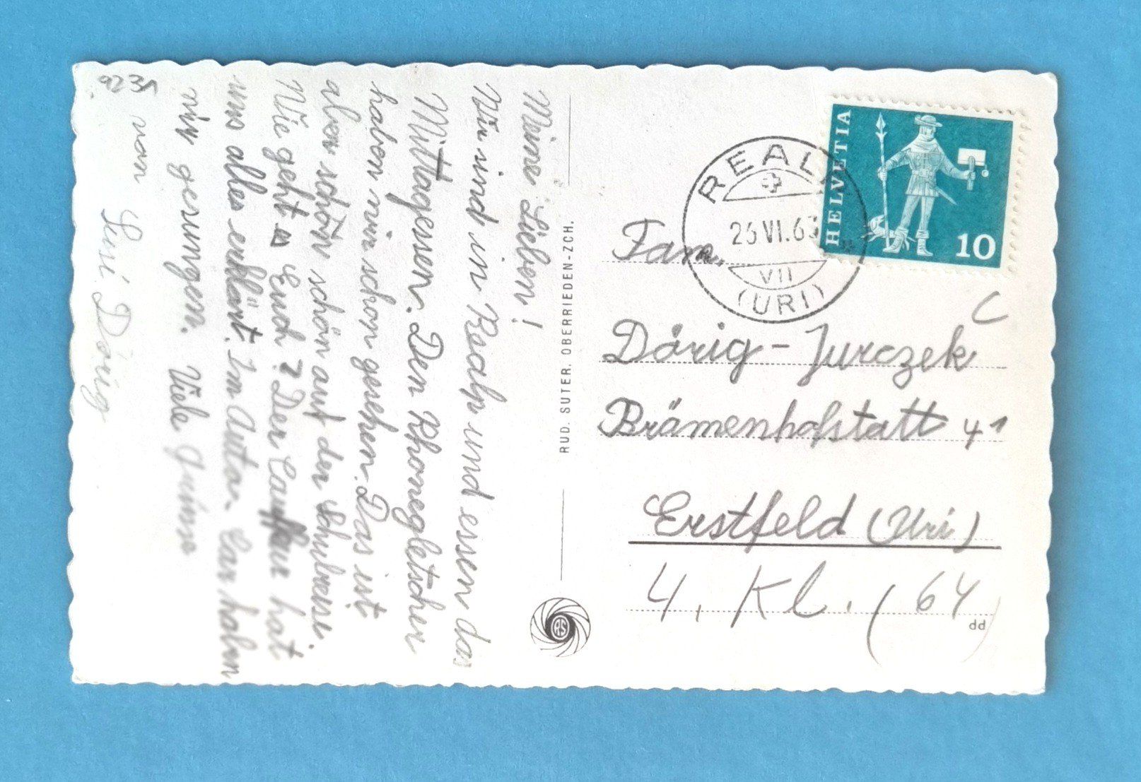 Cartoline postali: Furkapass - Oldtimer auf der Passtrasse - 1963 – Usato da Rothrist venduto da RROENK 1