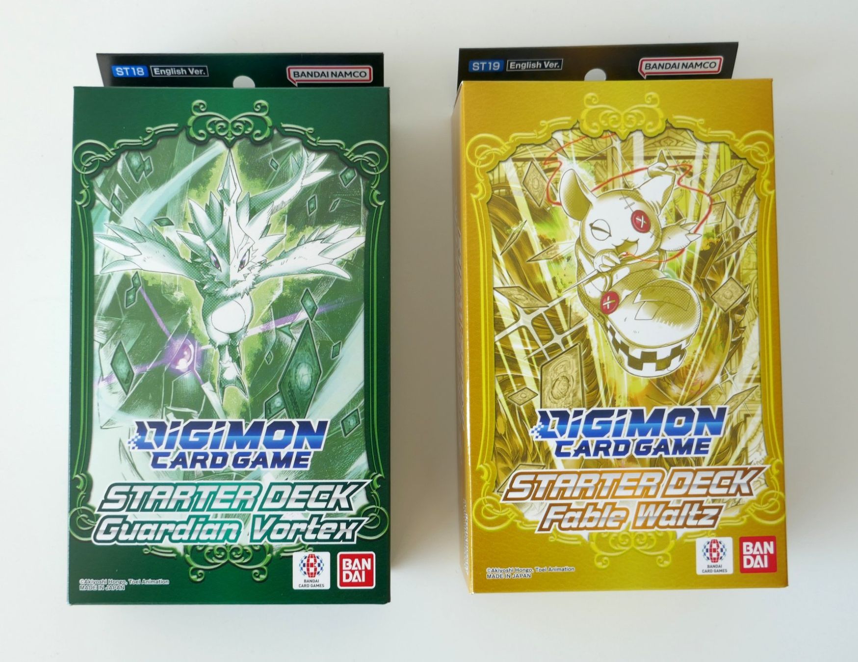Bandai Carte collezionabili: Digimon Starter Deck ST18 Vortex + ST19 Waltz sealed EN – Nuovo e nell'imballaggio originale da Biel/Bienne venduto da DigiPok