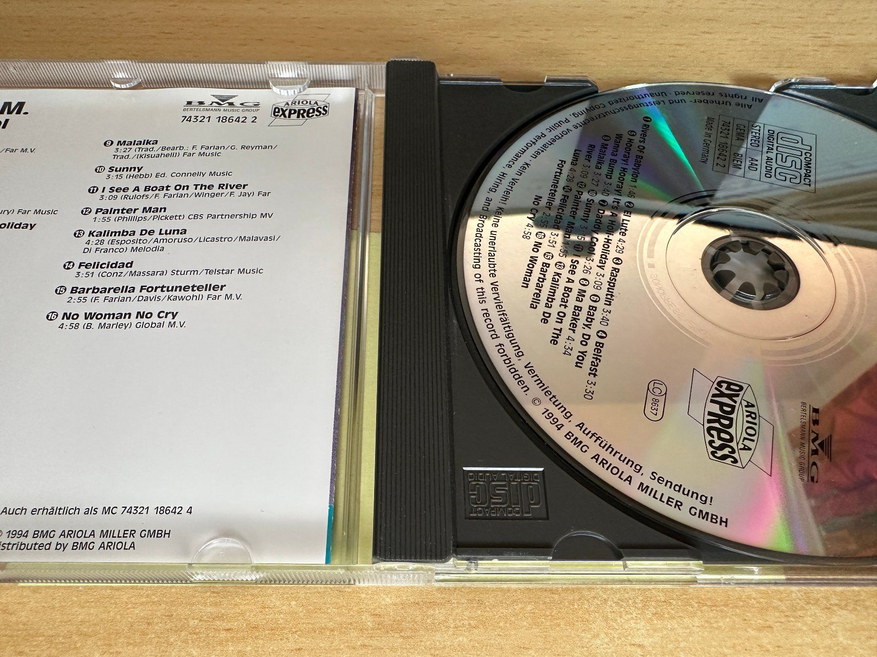 CDs: Boney M. – Daddy Cool – Gebraucht aus Rikon im Tösstal von Alpenmutz 2
