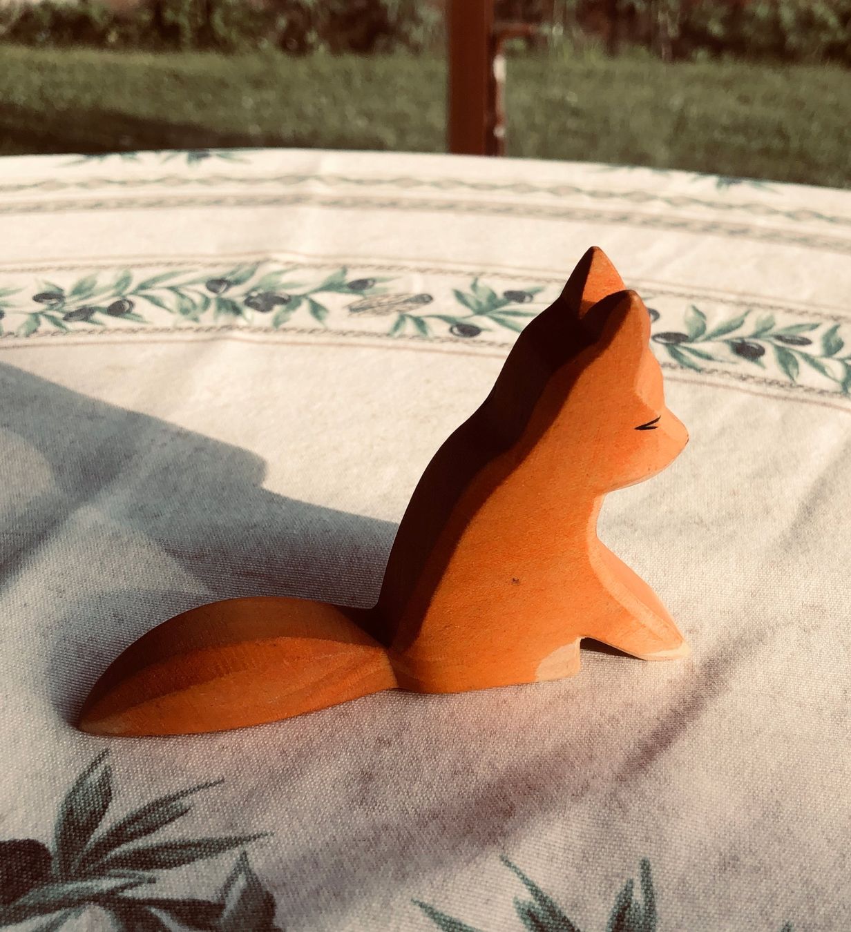 Ostheimer Spielzeuge: Ostheimer Fuchs, 11 cm lang, 7,5 cm hoch – Gebraucht aus Herrliberg von els_r8qb