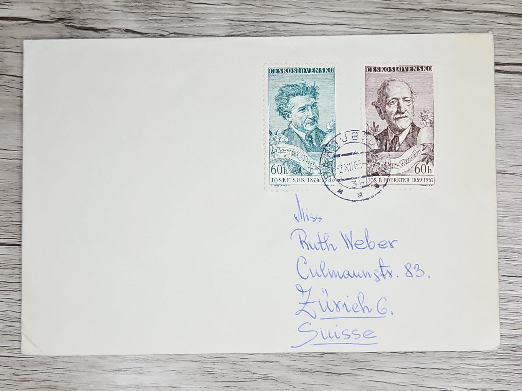 Tutti i francobolli: CL06 Enveloppe + Timbre Ceskoslovensko 1965 – Usato da Cousset venduto da Patrick_Collections