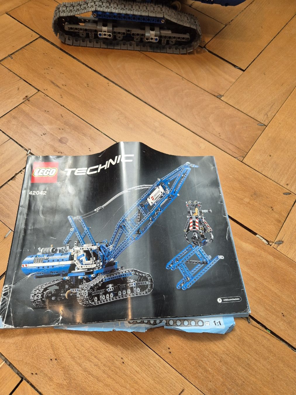 Lego Giocattoli: Lego Technic Kran blau 42042, gebrauch, funktioniert – Usato da Zürich venduto da Enila1977 1