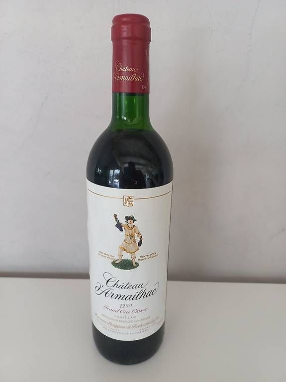Vins: Vin Château l'Armailhac 1990 – D'occasion à Ollon VD par Timit 1