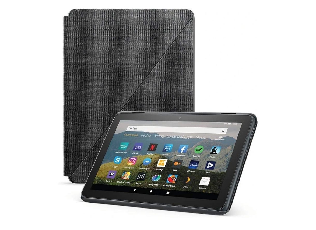 Amazon Tablet PC: Tablet Amazon Fire HD 8 10th Gen. (2020) mit Hülle – Usato da Aadorf venduto da Edubarbosa 3