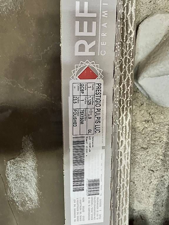 Bodenbeläge: Carrelage italien Pulpis de Refin – Neu und originalverpackt aus St-Maurice von Sandrinette123 2