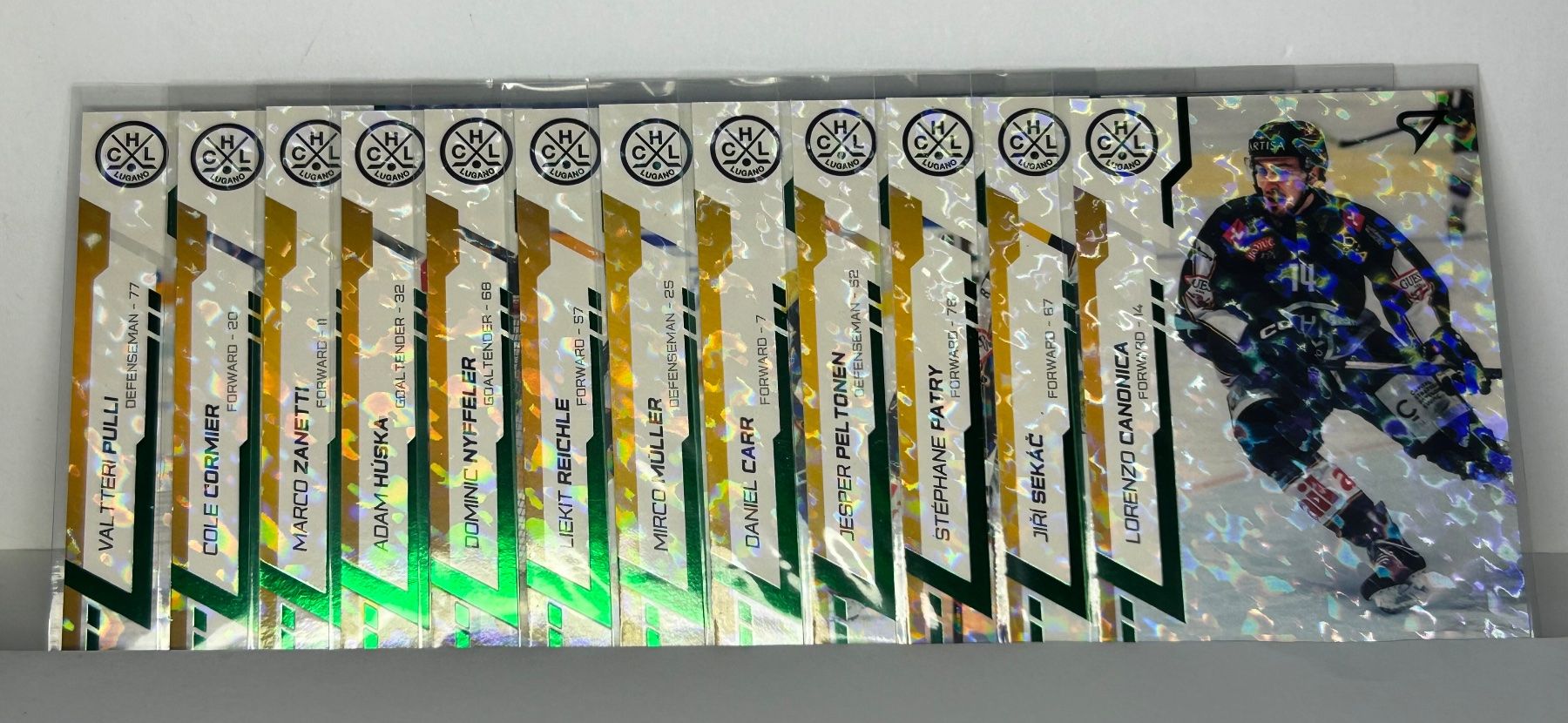 Sportzoo Carte collezionabili: 12x Green Parallel Cards HCL – Nuovo (secondo la descrizione) da Biel/Bienne venduto da JAN-SOLO