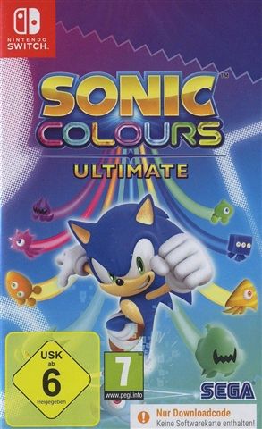 Sonic Colours: Ultimate (Code in a Box) (Neu und originalverpackt) in ...