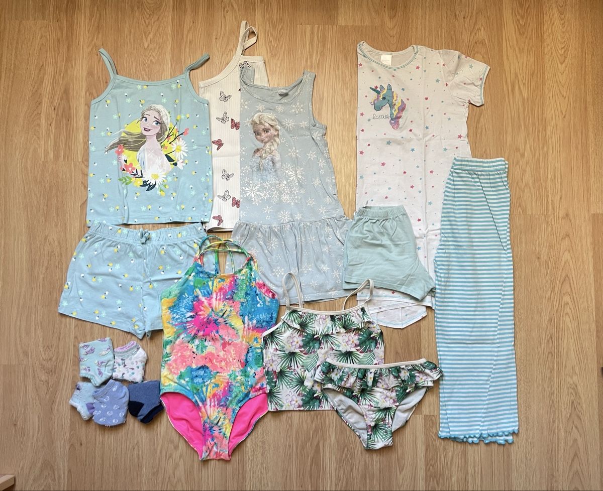 Ensembles coordonnés: Kleiderpaket Mädchen Gr. 116 – D'occasion à Deitingen par ALE-3891 4