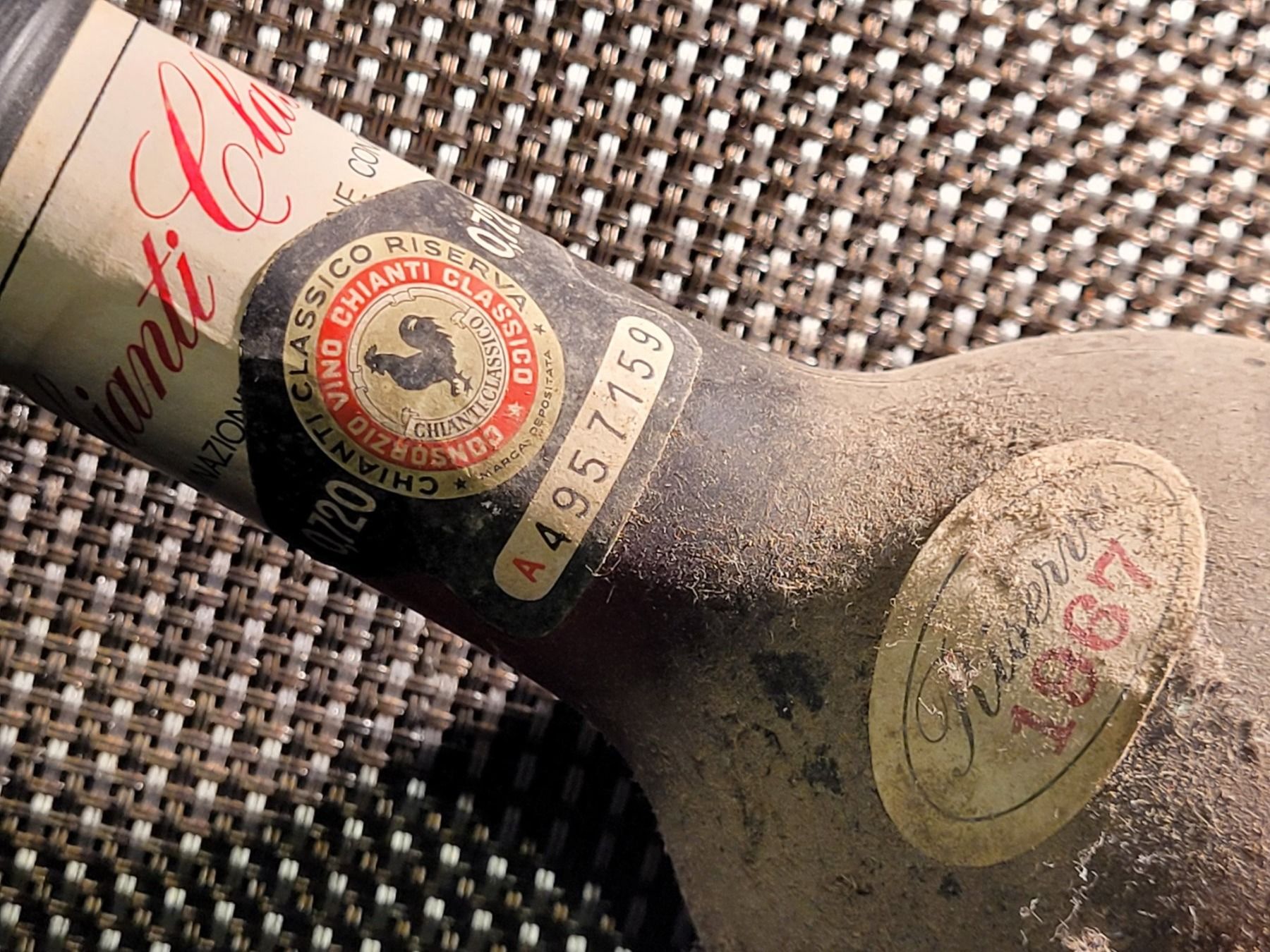 Wein: 1967 FIZZANO CHIANTI CLASSICO RISERVA DOCG, selten! – Neu (gemäss Beschreibung) aus Oetwil am See von swisspeak