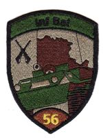 Badge Inf Bat 56 braun
