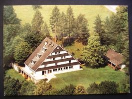 WEGGIS Flugfoto Gruppenhaus Bodenberg, Pension Blaukreuzheim