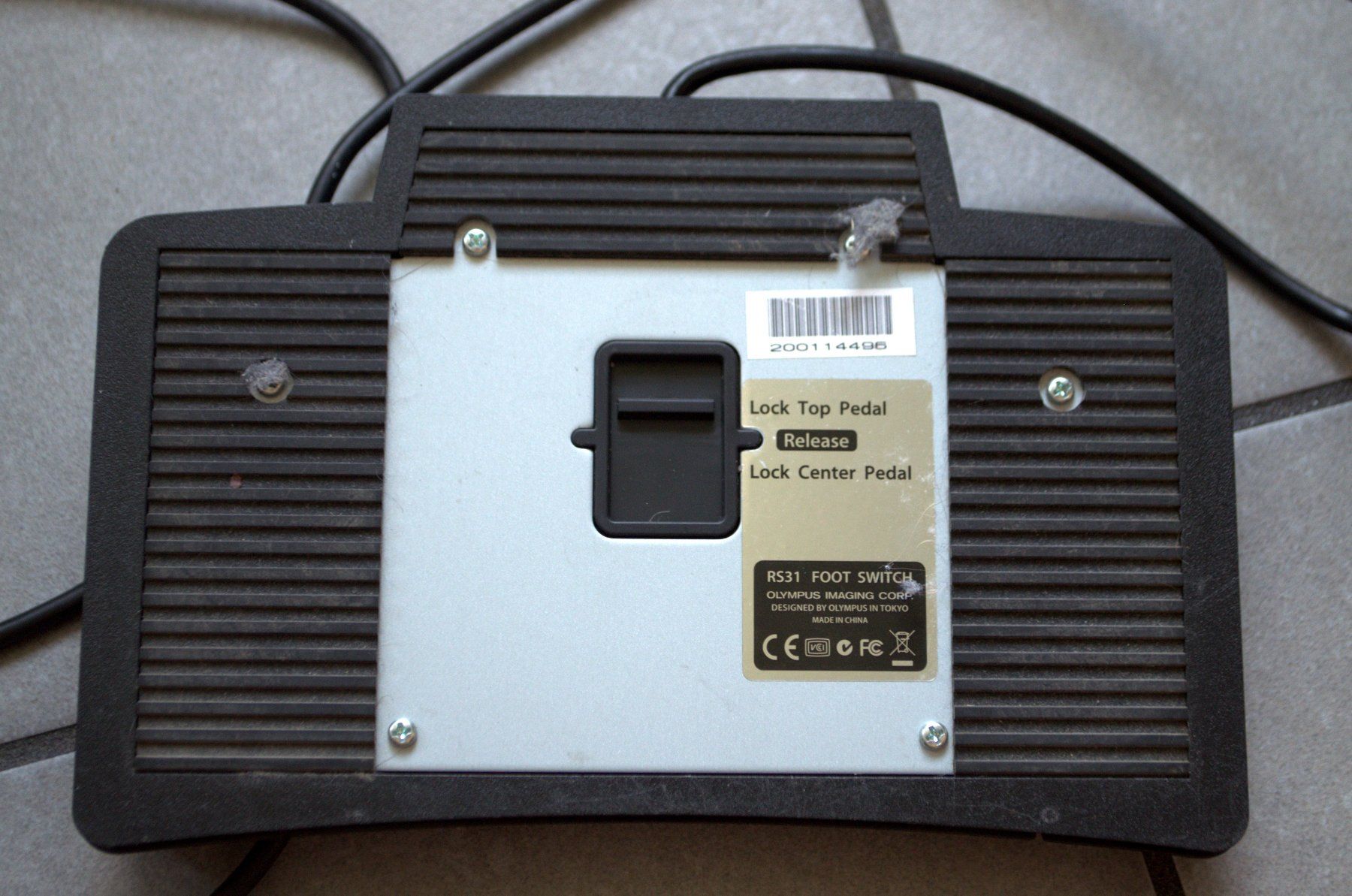 Olympus Registratori: Olympus RS-31H Foot Switch Pedal Control – Usato da Collonges venduto da arashee 2