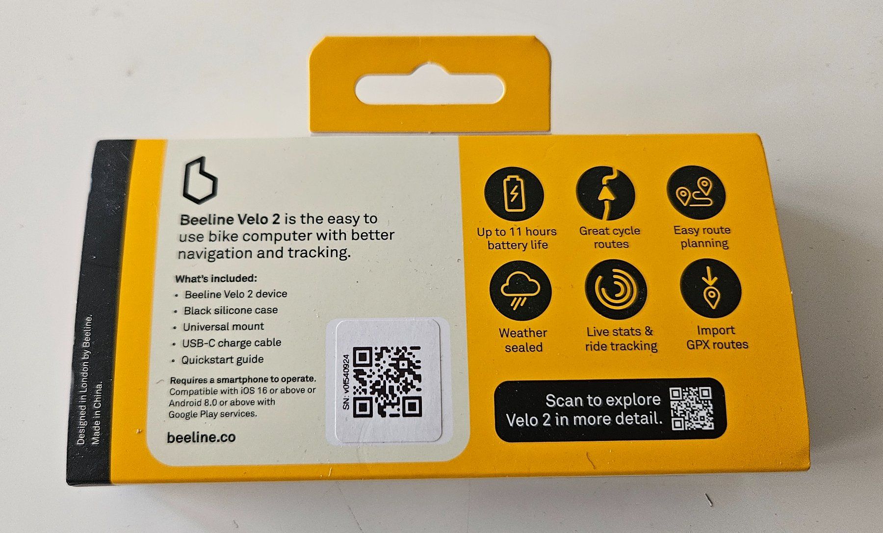 Beeline Computer & Strumenti di misurazione: GPS Velo 2 Beeline & Tragetasche /Etui – Usato da Lausanne venduto da FamilleCool 5