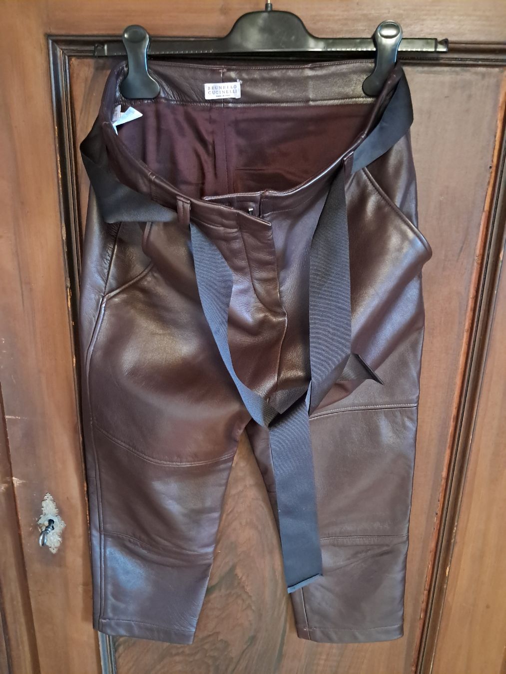 Brunello Cucinelli Hosen: Brunello Cucinelli Lederhose XS 34 – Gebraucht aus Kefikon TG von theratpack20 8