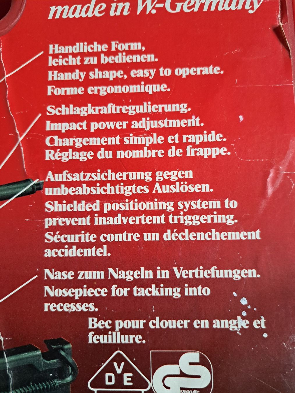 Tutte le macchine: Novus J-172 Electronic Tacker – Usato da Tegerfelden venduto da Spick67 5
