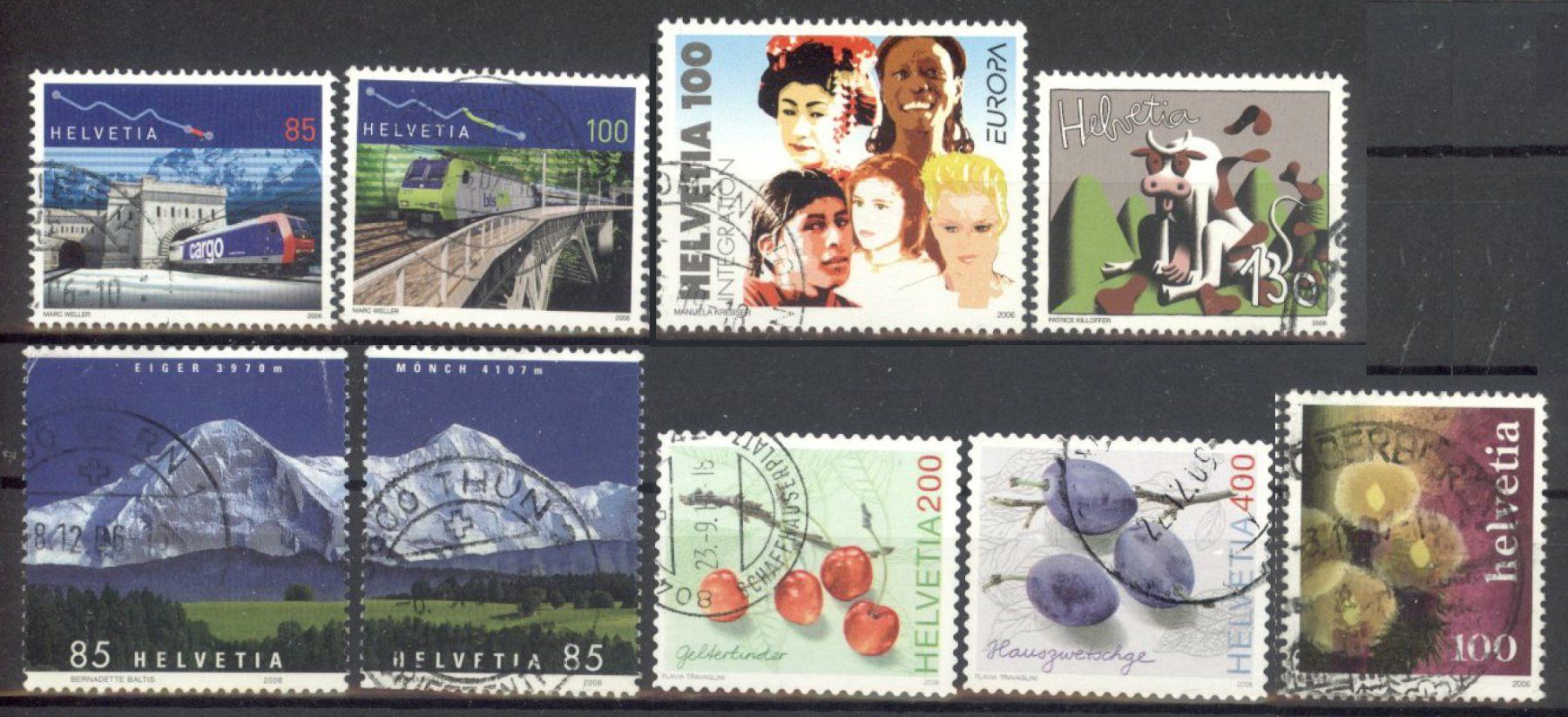 Tutti i francobolli: 2006, Restlot, gestempelt – Usato da Willisau venduto da Vollstempel