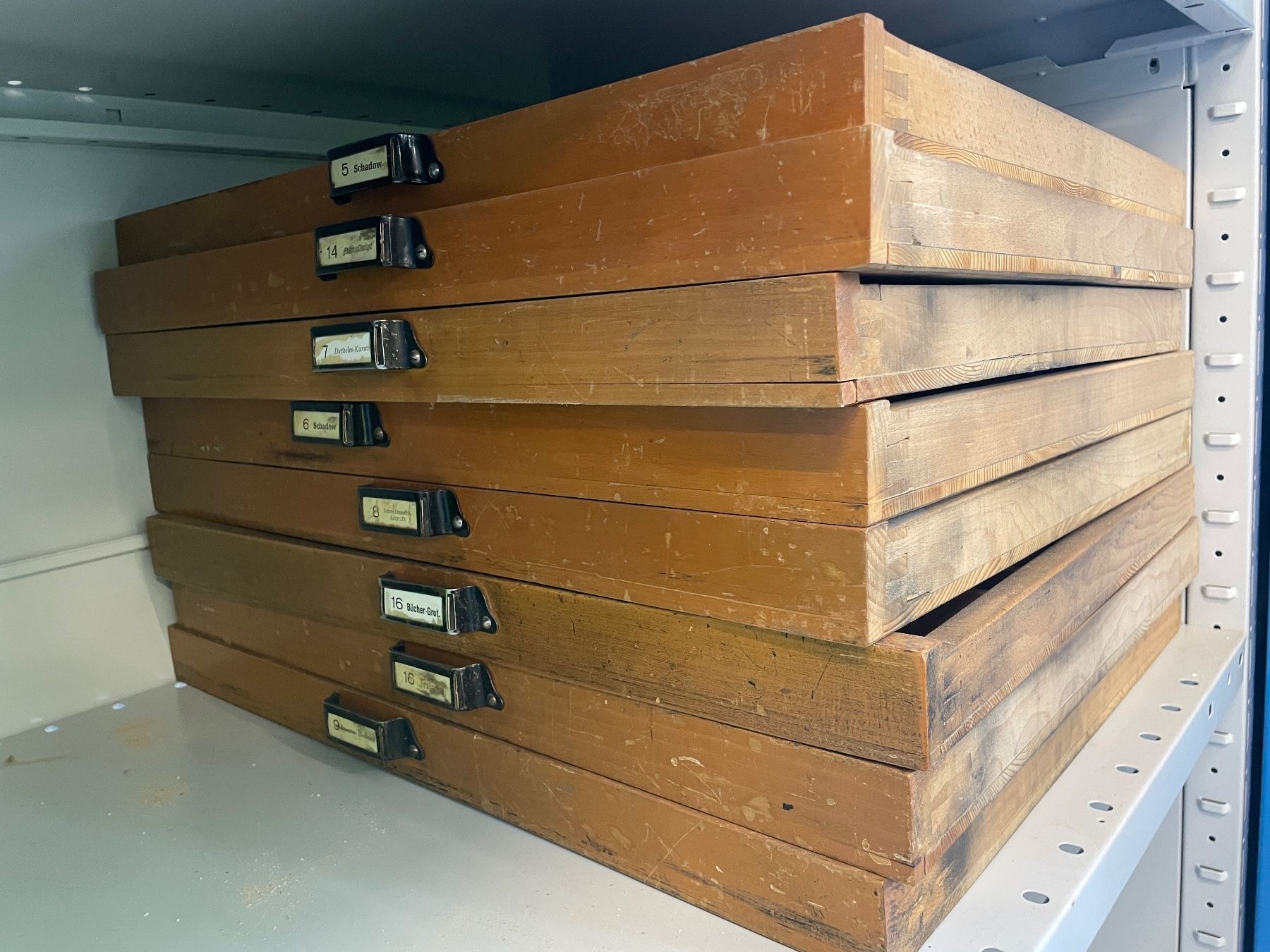 Articoli in legno: Setzkasten holz, original ,antik – Usato da Wald ZH venduto da AndyKid 1