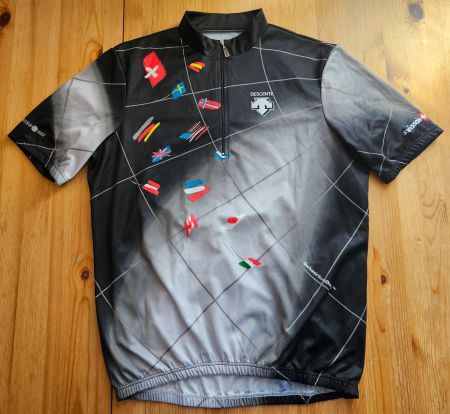 Radtrikot Swissair Swiss-Ski Gr. XXL Velo Radsport Trikot