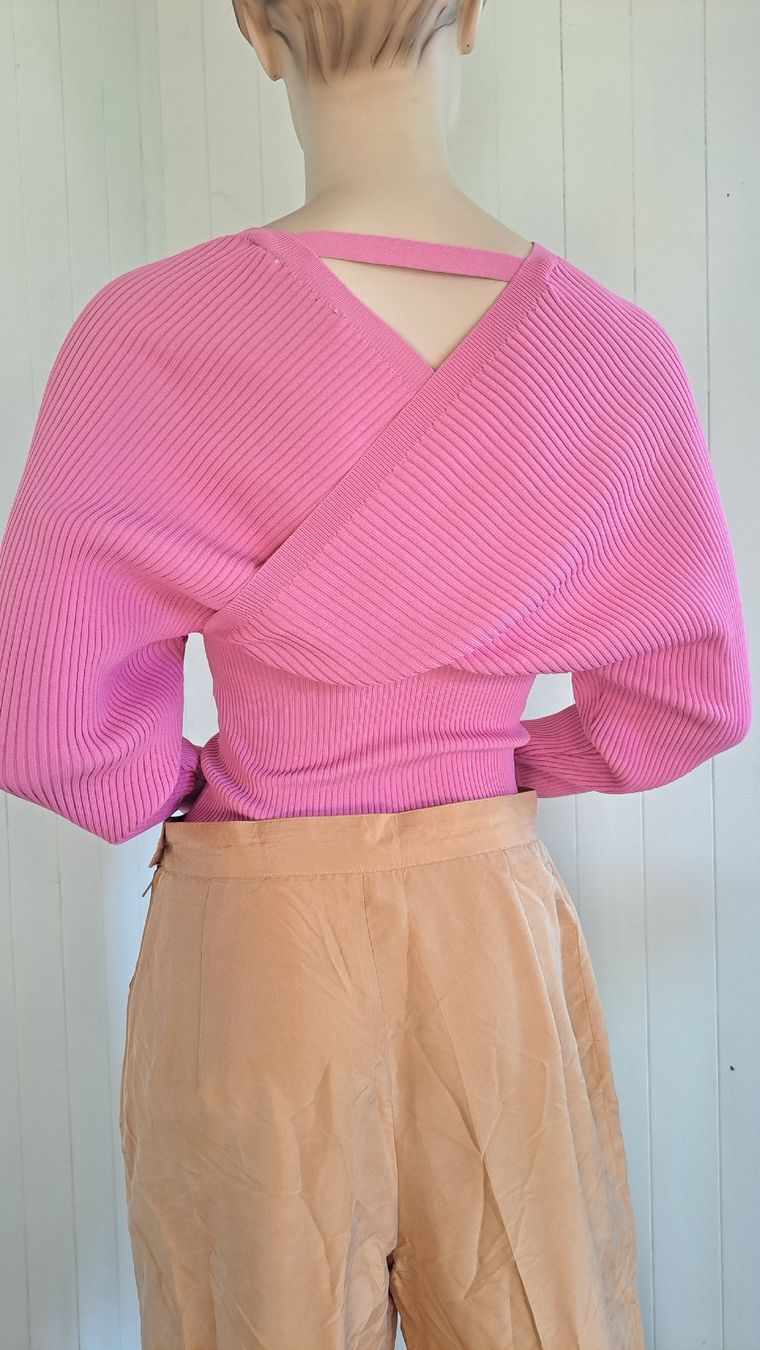 Maglioni & Felpe: NO SECRETS MILANO cropped CacheCœur Strickpullover Pulli S M – Usato da Mollis venduto da Fauchi99 3