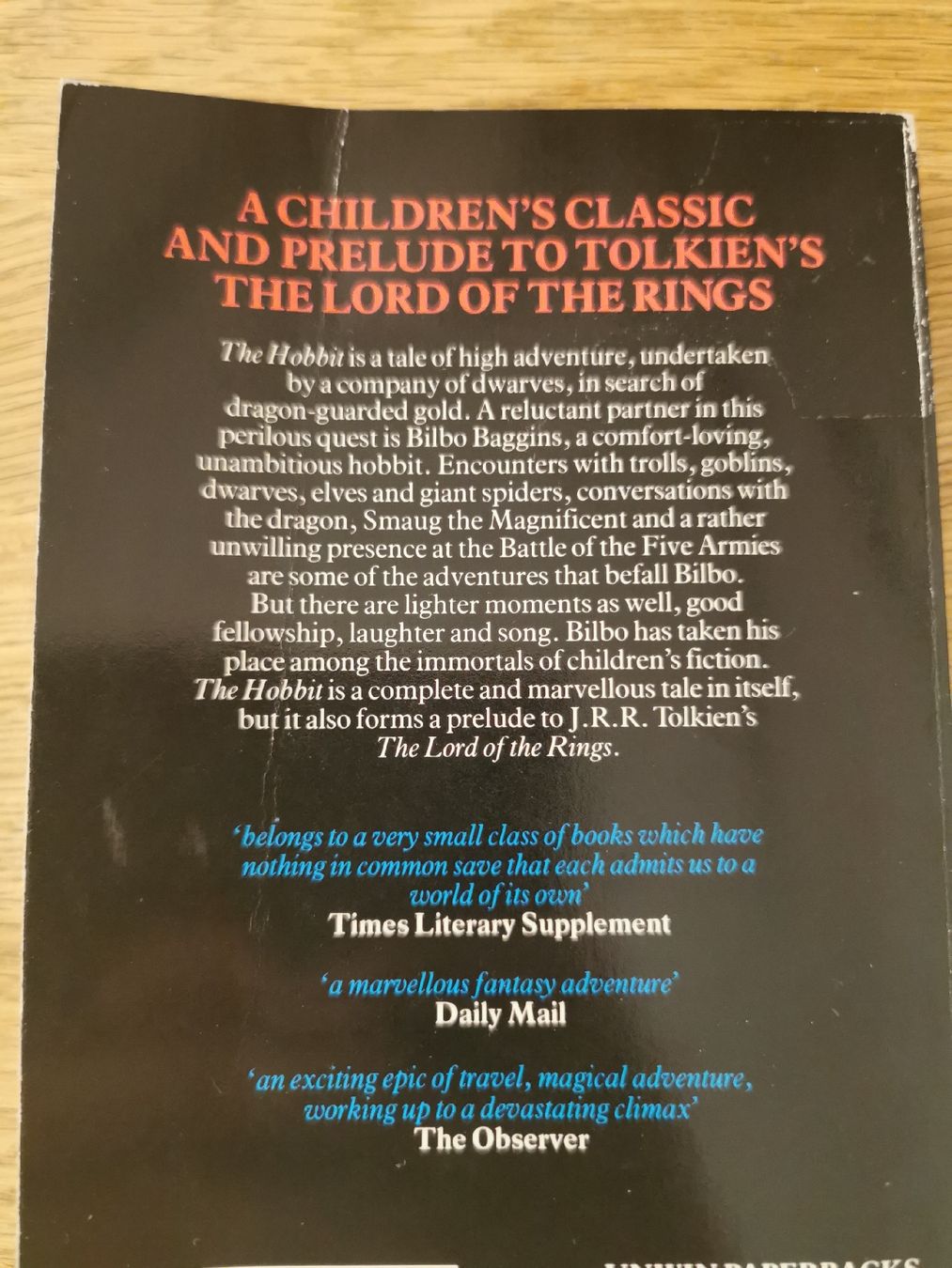 Livres:  "The Hobbit" - J.R.R. Tolkien  – D'occasion à Bern par cam_b7ts 1