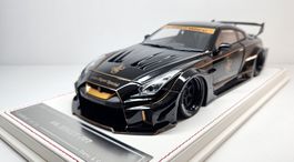 1:18 Nissan GT-R R35 GT-RR LBWK JPS "Davis & Giovanni" NEU!
