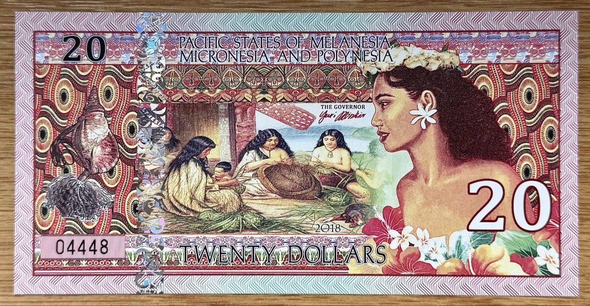 Banconote: 20 Dollars Polynesien 2018!!! Fantasy Banknote!!! UNC!!! – Nuovo (secondo la descrizione) da Oberentfelden venduto da NunoLouro