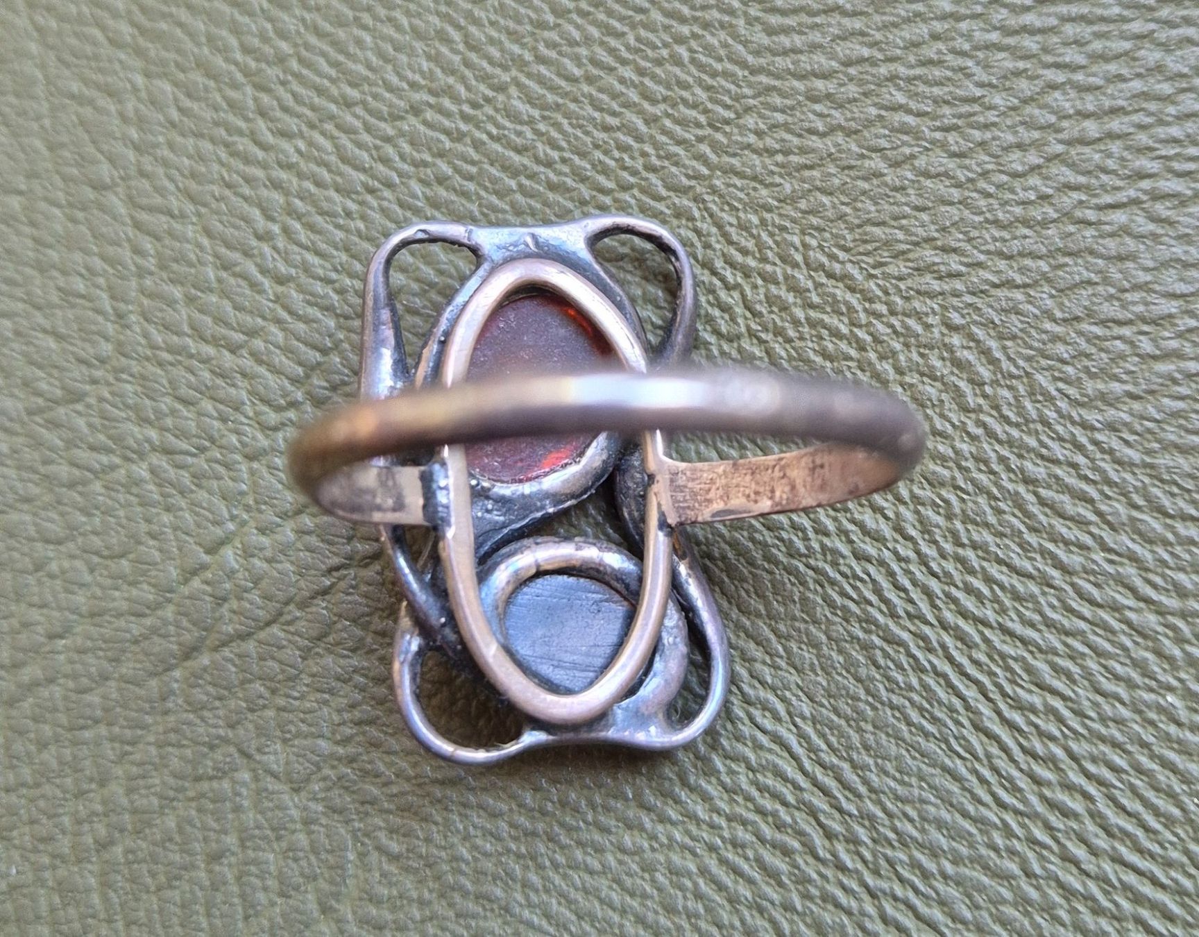 Anelli: Bernstein Ring, Baltikum, Silber, Vintage, Unikat – Usato da St. Gallen venduto da Mar_cx6m 3