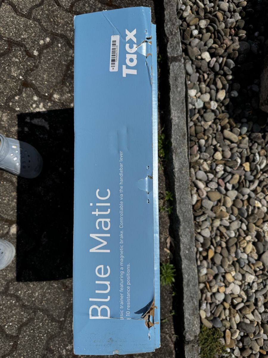 Tacx Hometrainer: Tacx Blue Matic Heimtrainer mit Reif – Usato da Muttenz venduto da vic_67t8 3