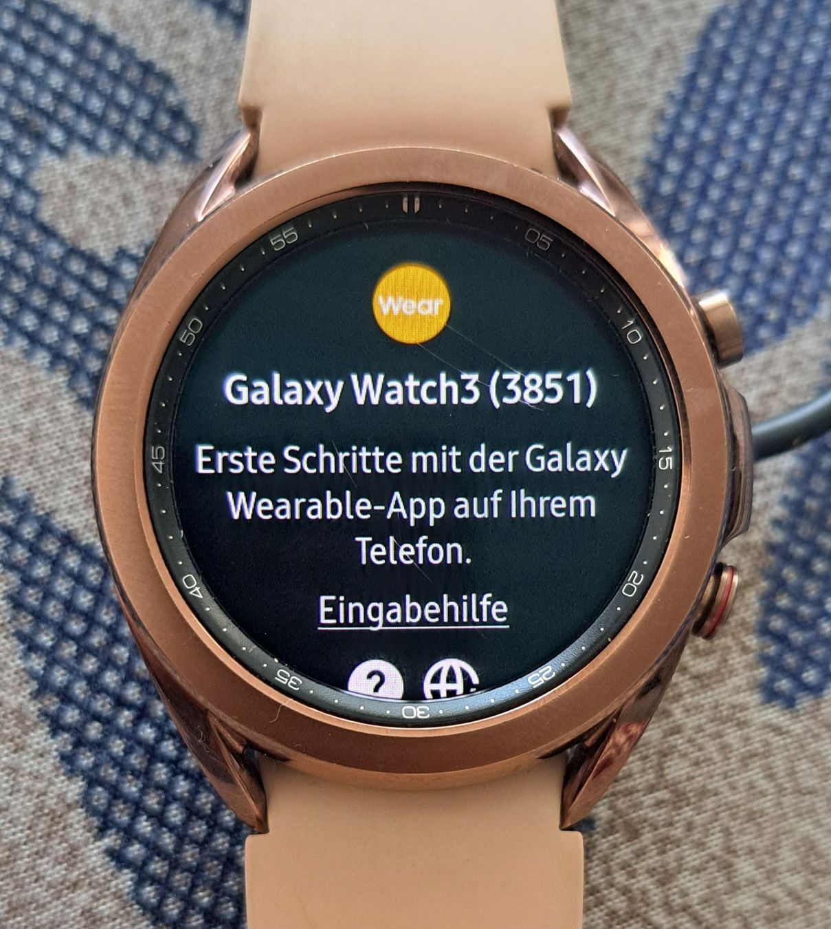Samsung Smartwatch: Samsung galaxy Watch 3 mit Kabel – Usato da Biel/Bienne venduto da Sasha4u