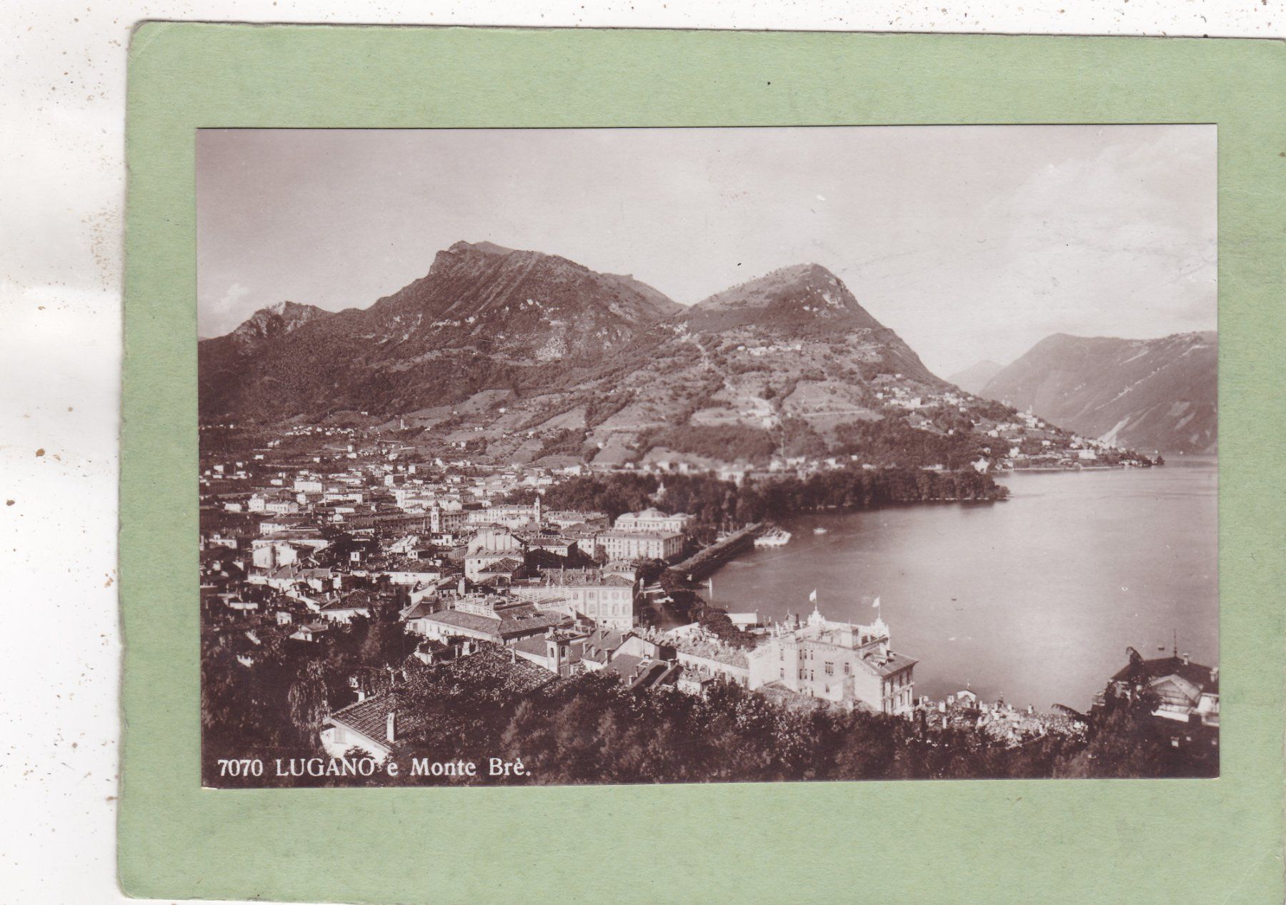 Cartoline postali: Lugano e Monte Brè – Usato da Herisau venduto da Lisegrat2008
