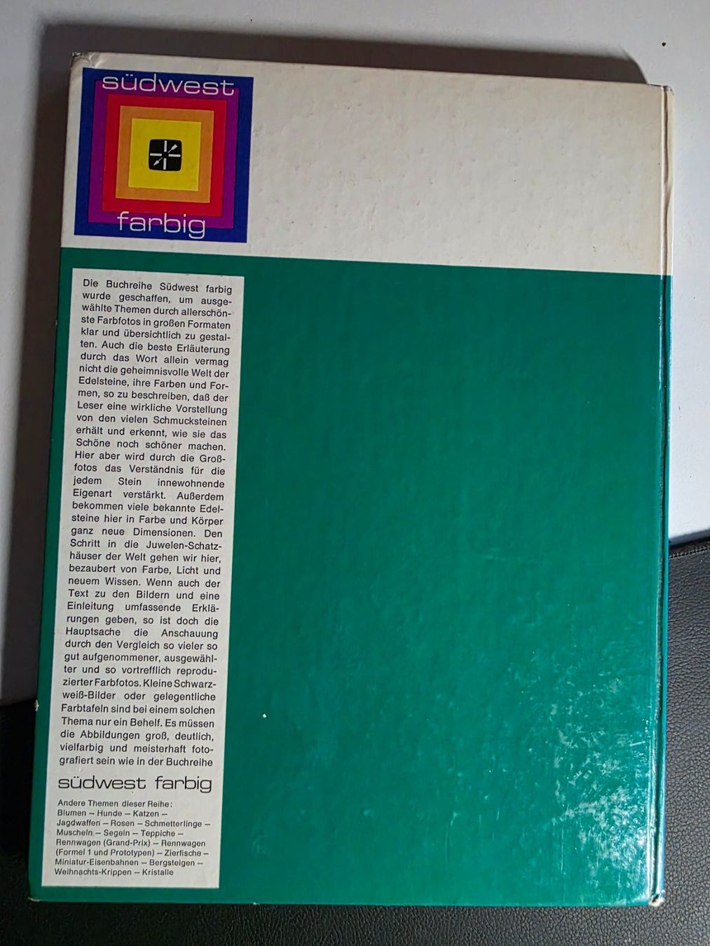 Libri: Edelsteine - südwest farbig - 1971 – Usato da Walterswil BE venduto da Lonitti 8