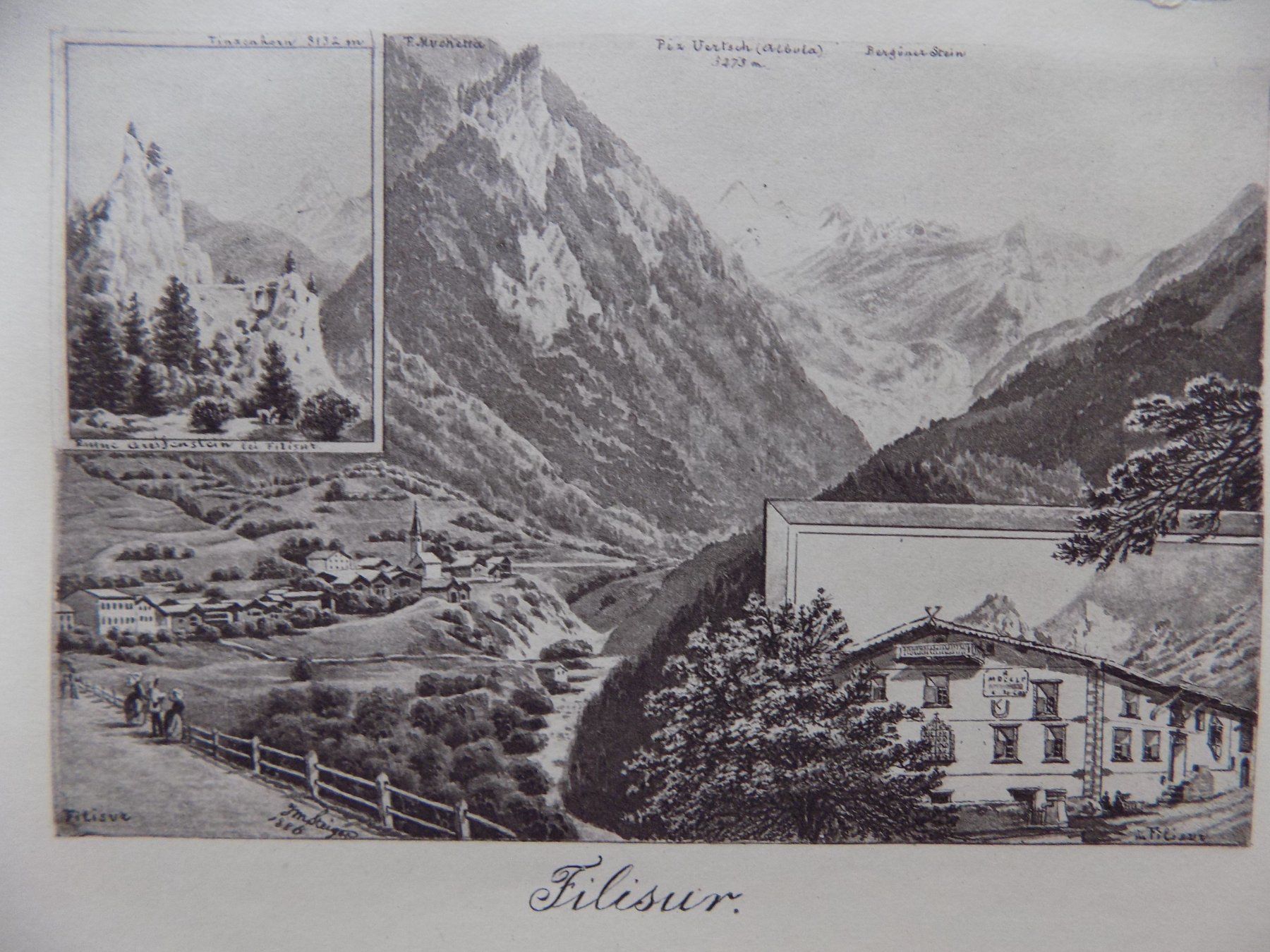 Stiche: Filisur Albula Route – Gebraucht aus Risch von Rischli15 4