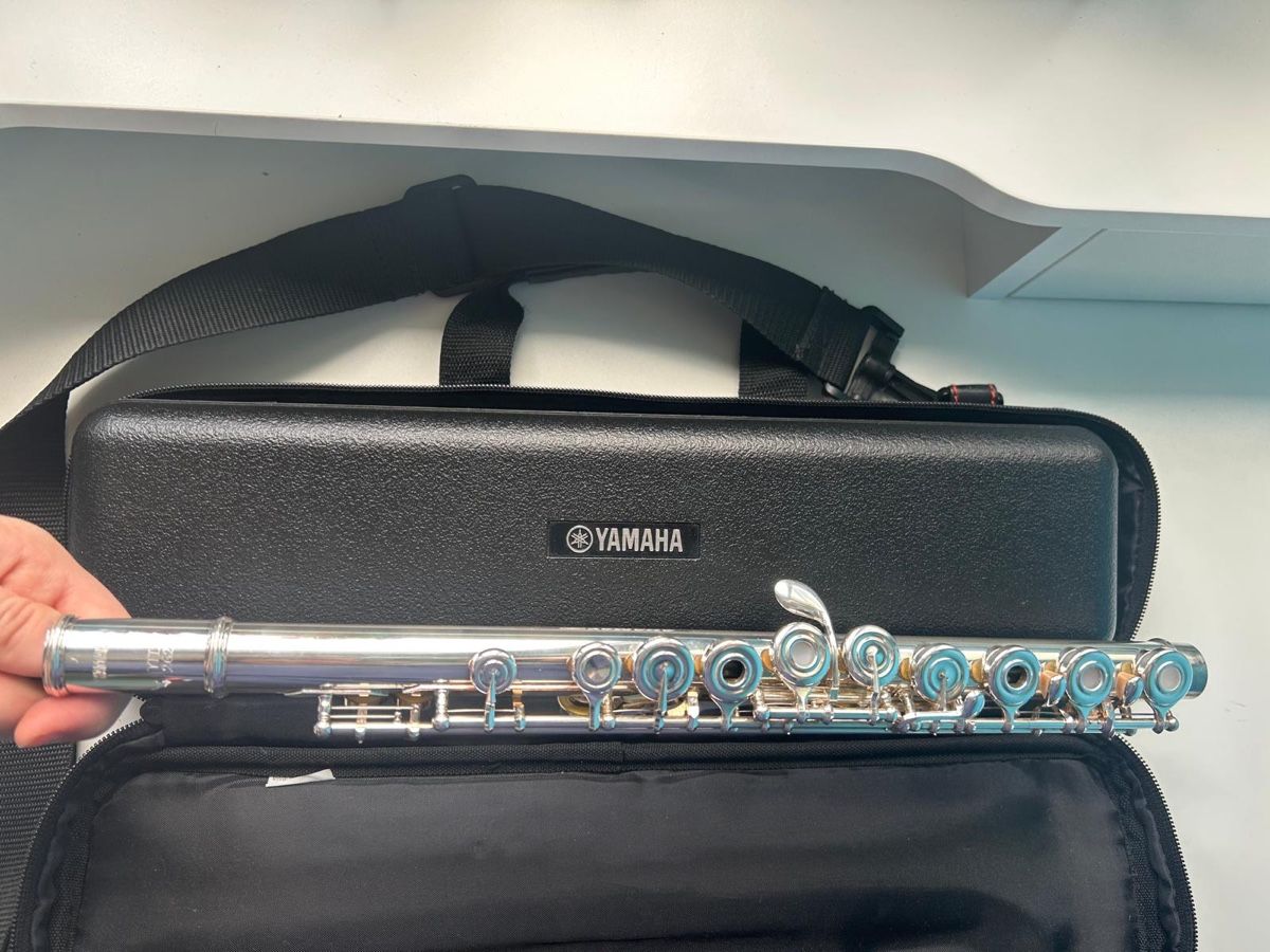 Yamaha Strumenti musicali: Querflöte, versilbert, neuwertig – Nuovo (secondo la descrizione) da Münchenbuchsee venduto da EvaHanno 2
