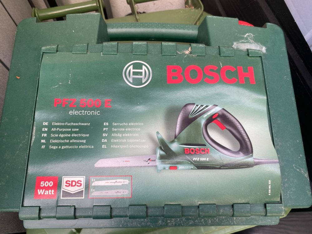 BOSCH Elektro-Fuchsschwanz PFZ 500E | Kaufen auf Ricardo
