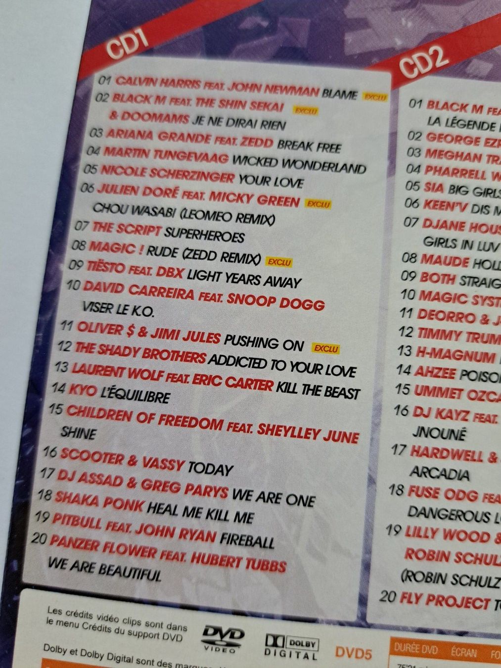 CD: 2 Cds + 1 DVd NRJ Hits 2014 volume 2 – Usato da Pully venduto da bro_n52j 2