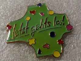 Ansteckpin 205: jetzt gehts los