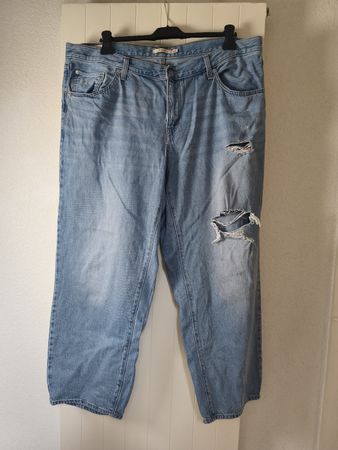 Levi's Baggy Dad Jeans, Gr. 48/18W, Used Look, Top Zustand!
