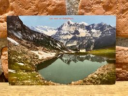 1913 - Kapelle am Schwarzsee & Gabelhorn Zermatt
