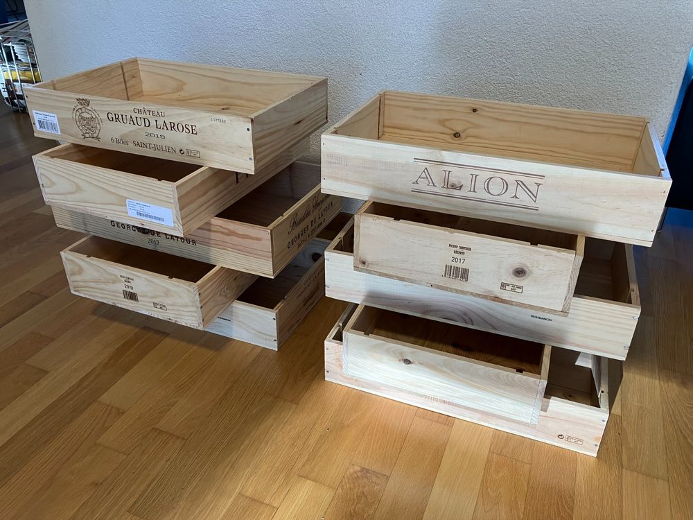 Zeller Allzweckkiste Kiefer Holz-Kiste Holz-Box Spielzeugbox Box Aufbewahrung EB