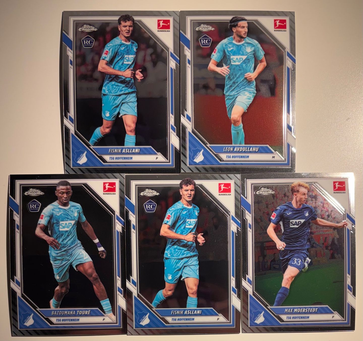 Topps Carte collezionabili: TSG Hoffenheim Topps Chrome Bundesliga – Nuovo (secondo la descrizione) da Meilen venduto da rr0