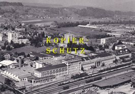 Zofingen - Verlagshaus Ringier & Co. AG und Bahnhof /bm