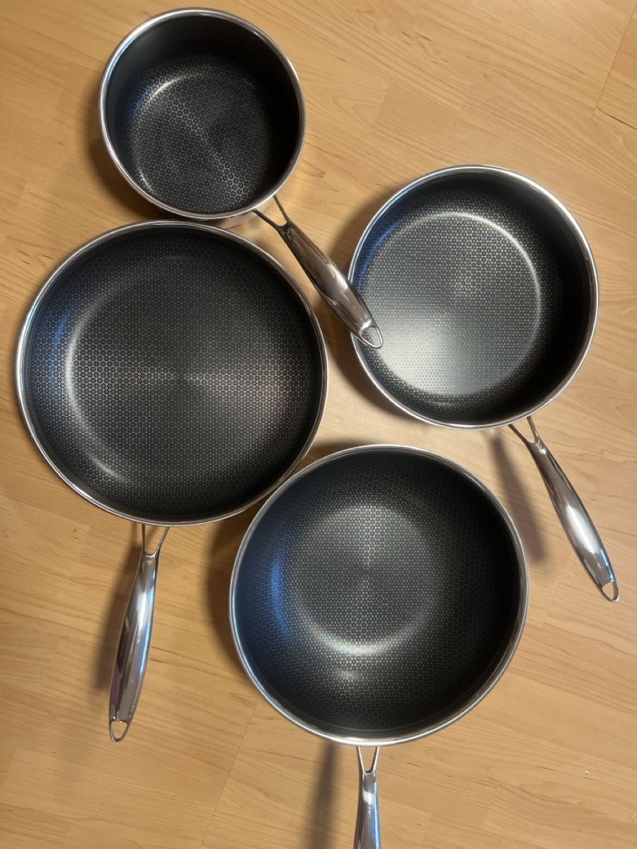 Padelle: 4 Onyx Pfannen  – Usato da Laufen venduto da Nachlasverkauf